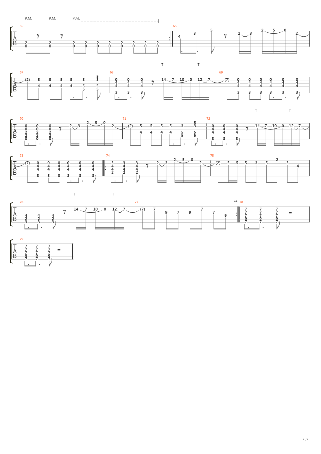 Variation吉他谱