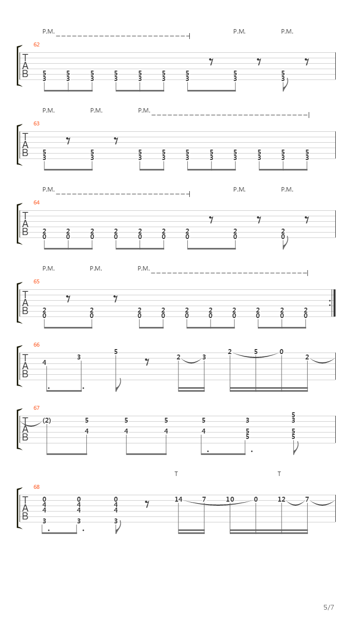 Variation吉他谱