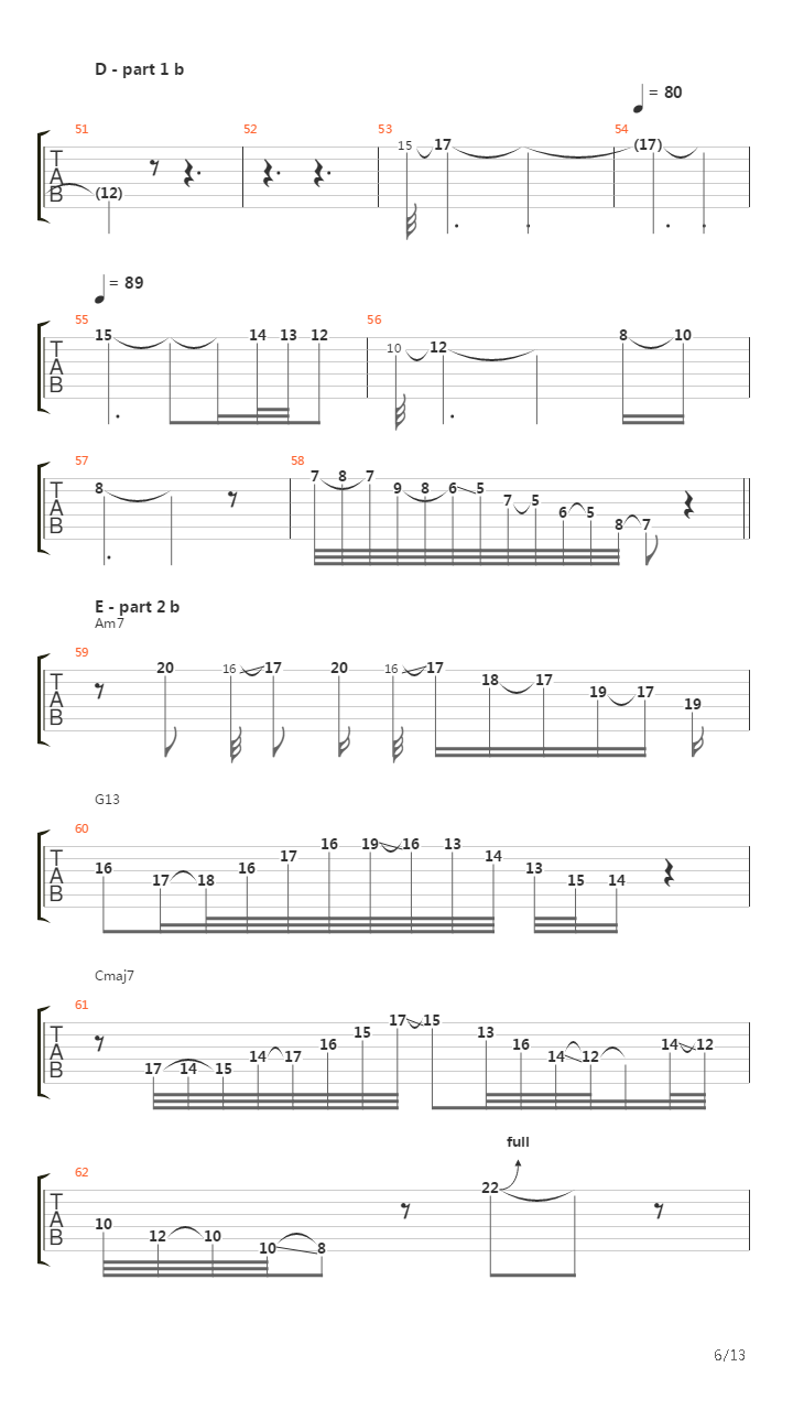 Guitar Sbrego吉他谱