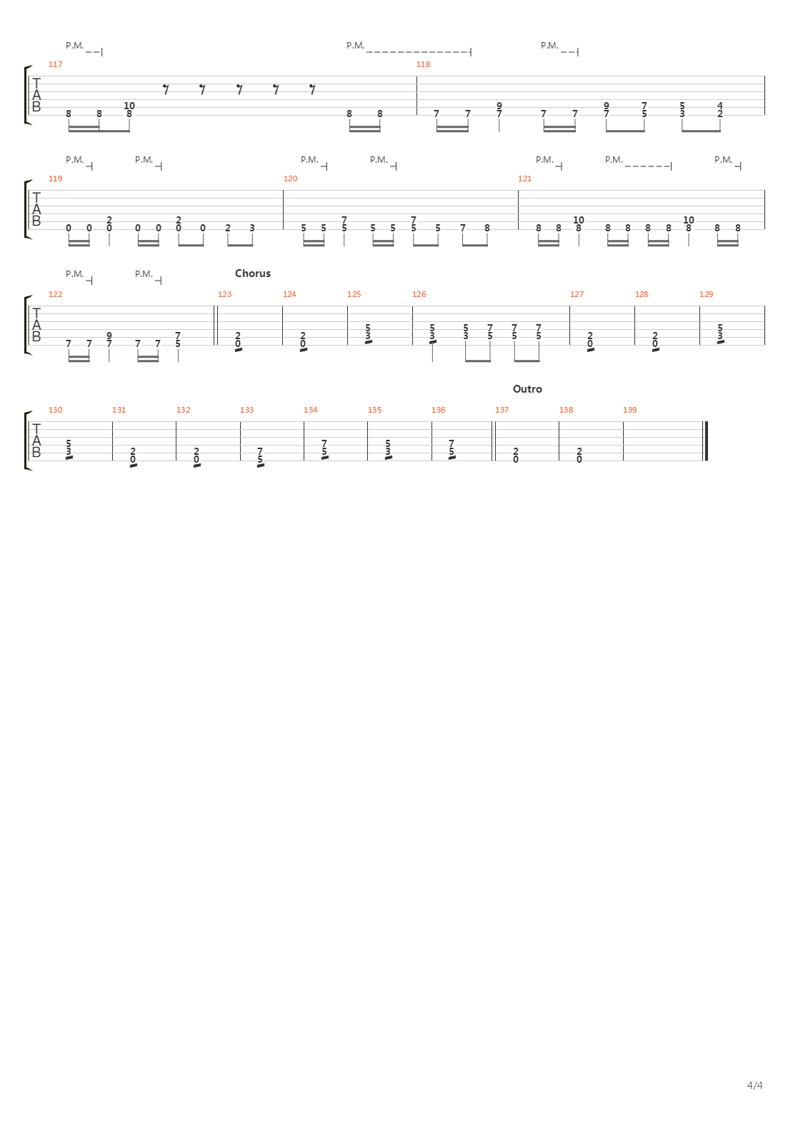 Misery In Me吉他谱