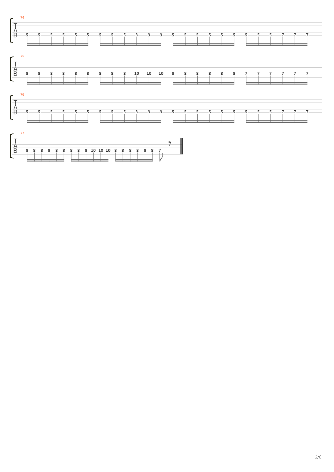 Low吉他谱