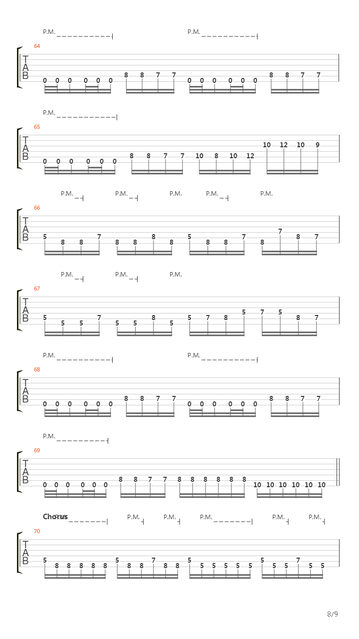 Low吉他谱