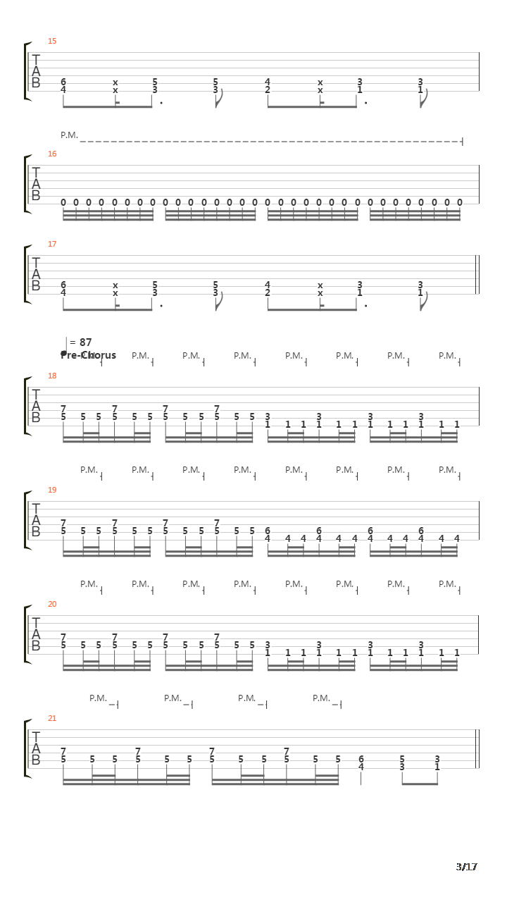 Leaving Your Life Behind吉他谱