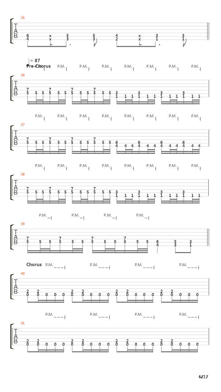 Leaving Your Life Behind吉他谱