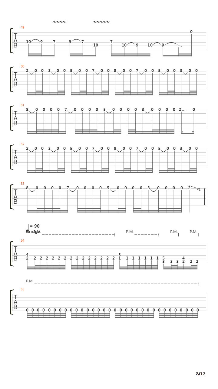 Leaving Your Life Behind吉他谱