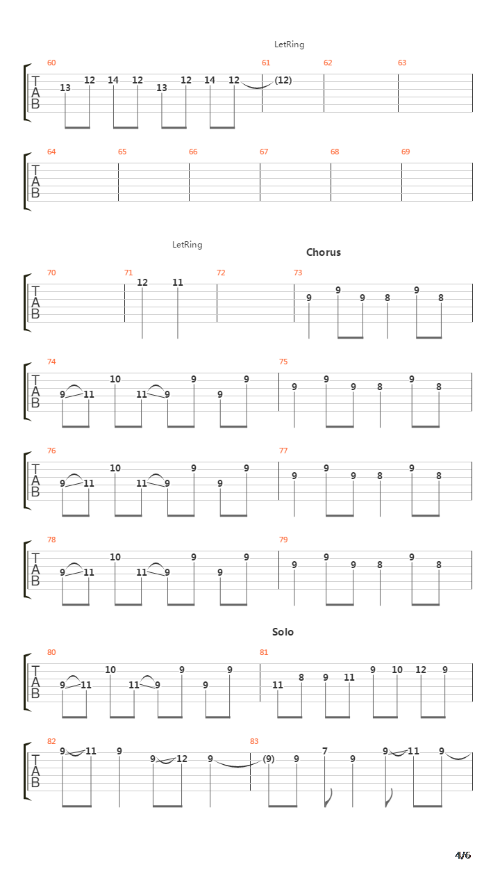 Brazil吉他谱