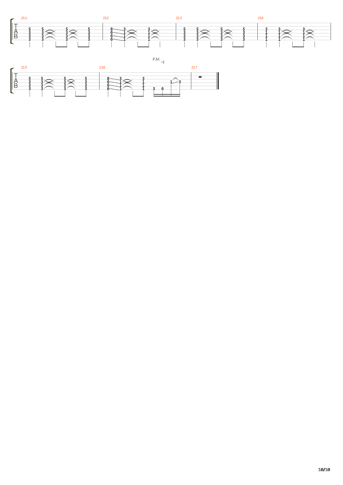Alea吉他谱