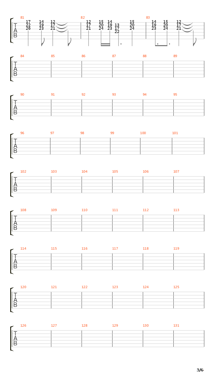 Flight Of The Crow吉他谱