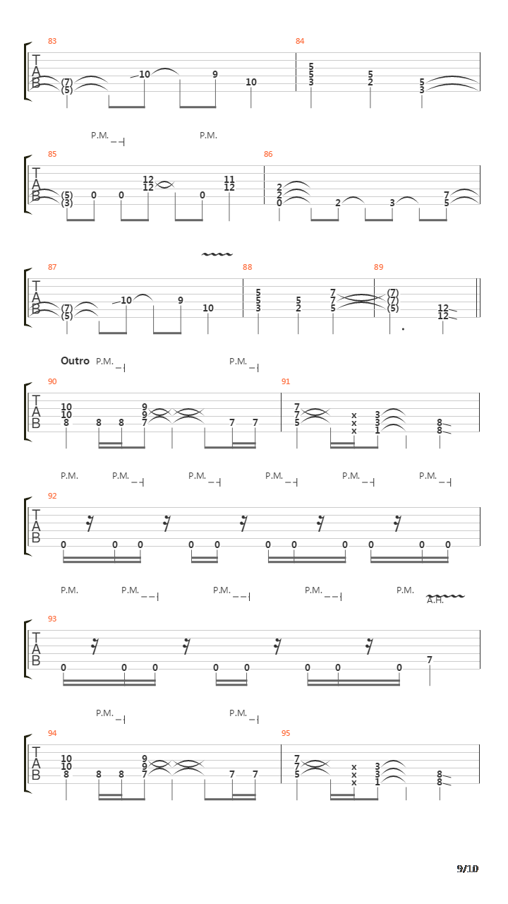 Into The Dark吉他谱