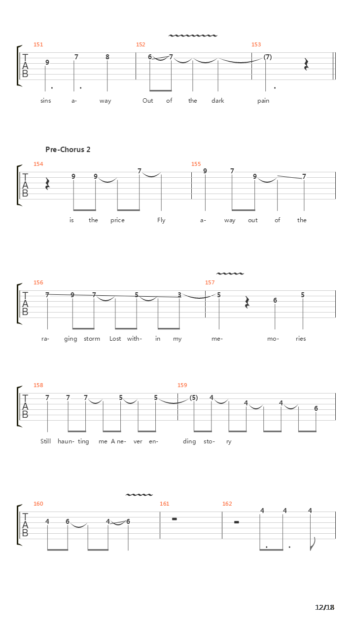 Epm吉他谱