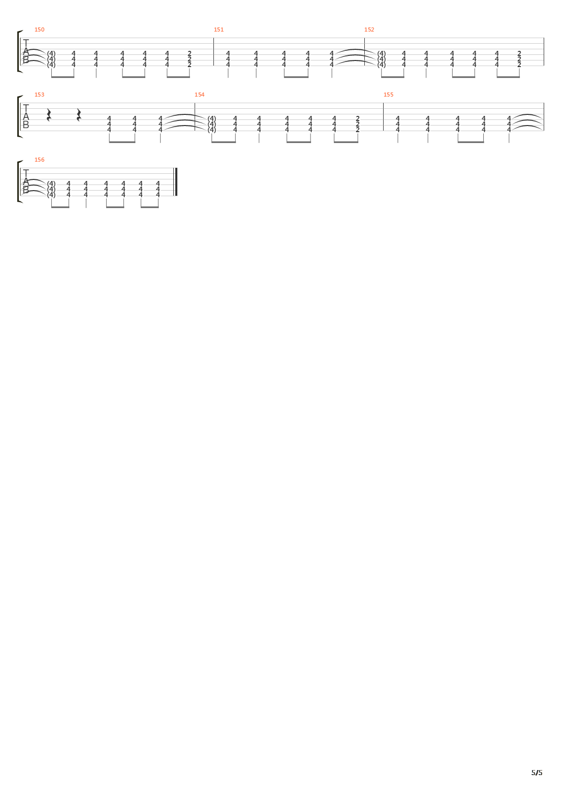 White Lies吉他谱