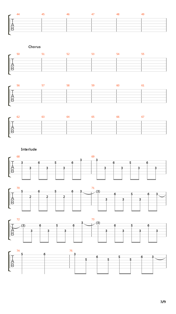 Tides Of War吉他谱