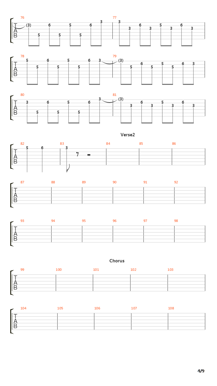 Tides Of War吉他谱