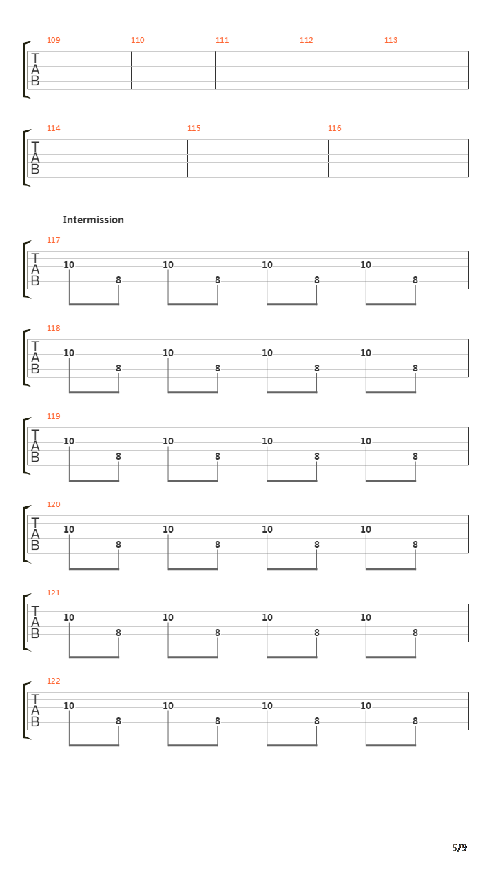 Tides Of War吉他谱