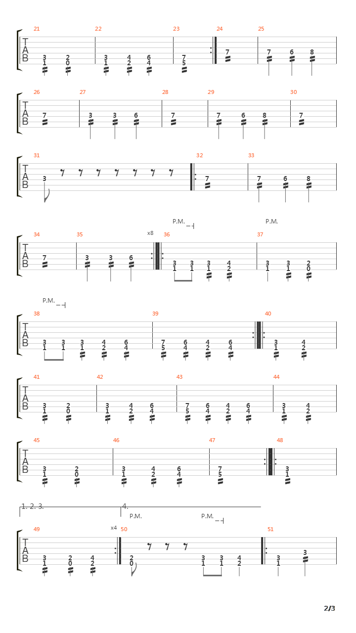 Ode An Die Streubombe吉他谱