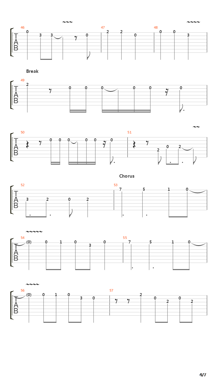 Original Sin吉他谱