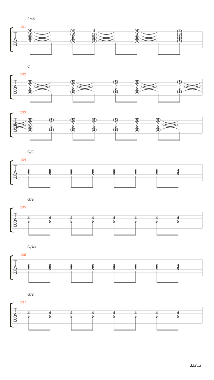 Segundo Tema吉他谱