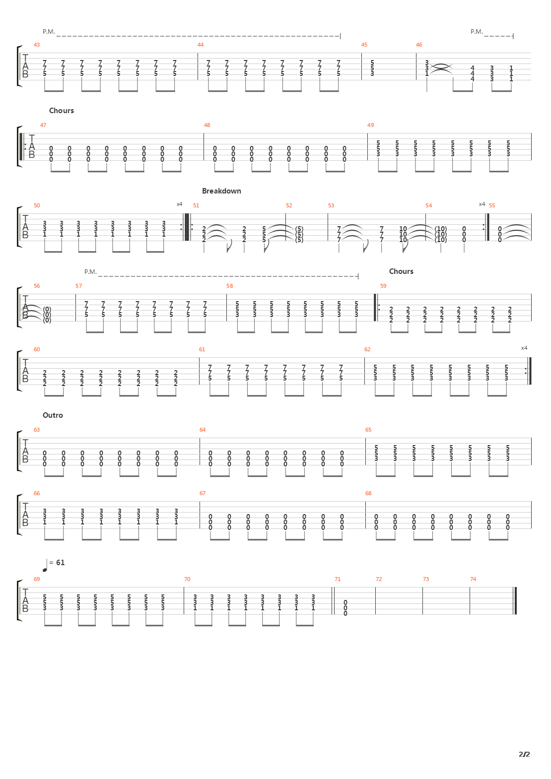 Burden吉他谱