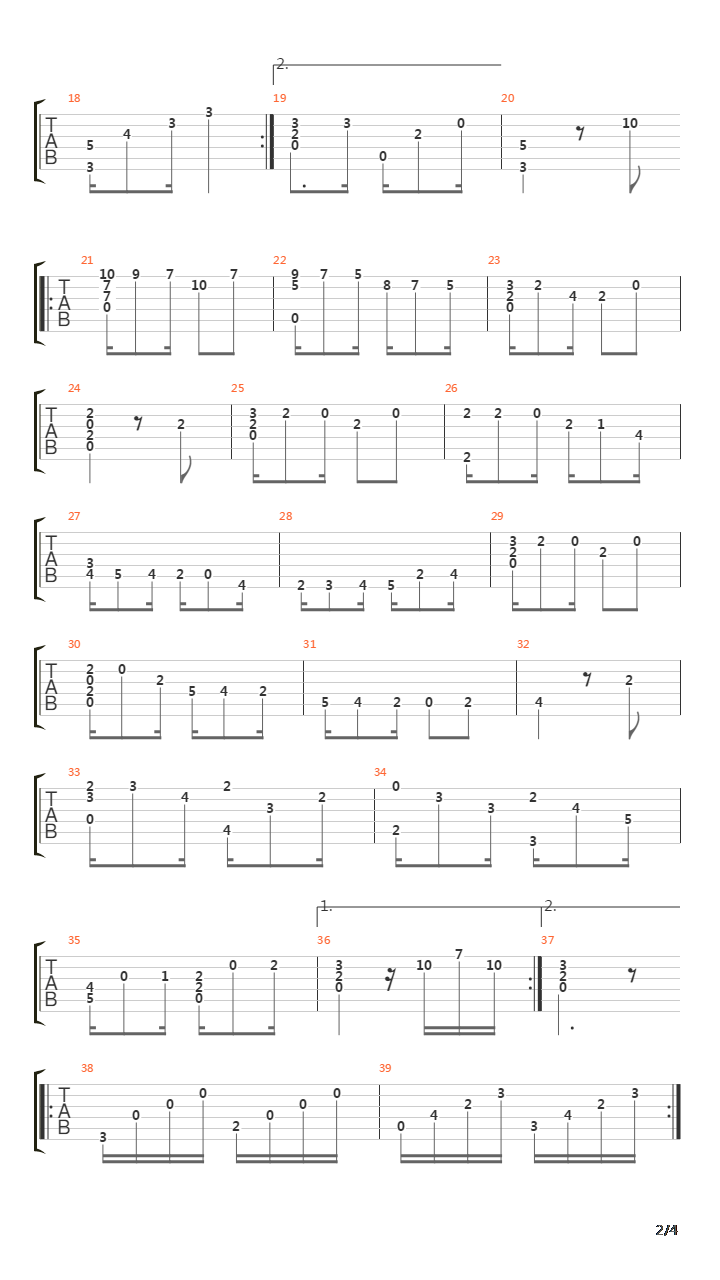 Brejeiro吉他谱