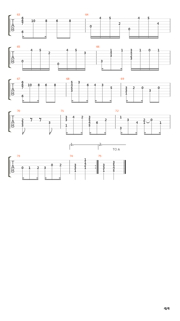 Brejeiro吉他谱