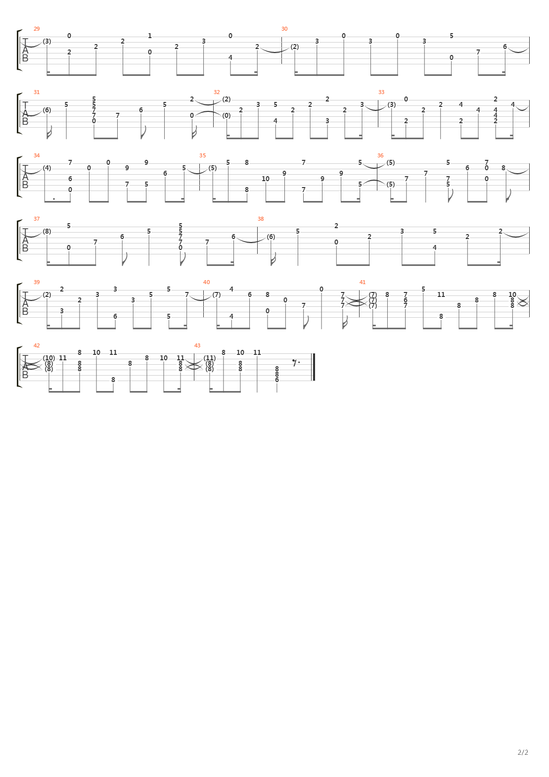 Firth Of Fifth吉他谱