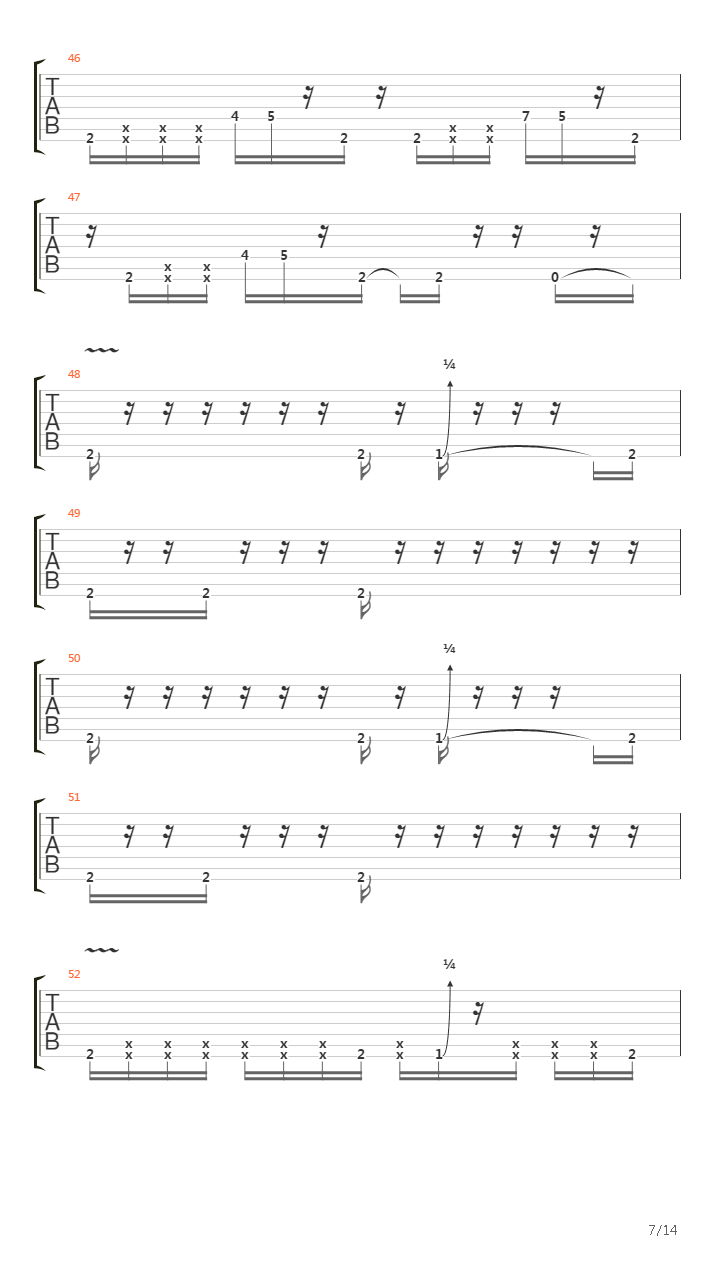 Pinnacle吉他谱