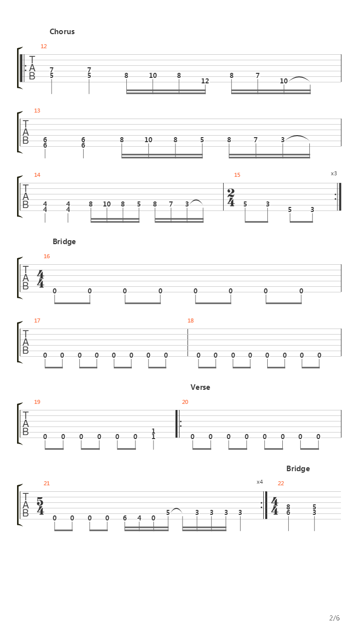 Elevated Man吉他谱