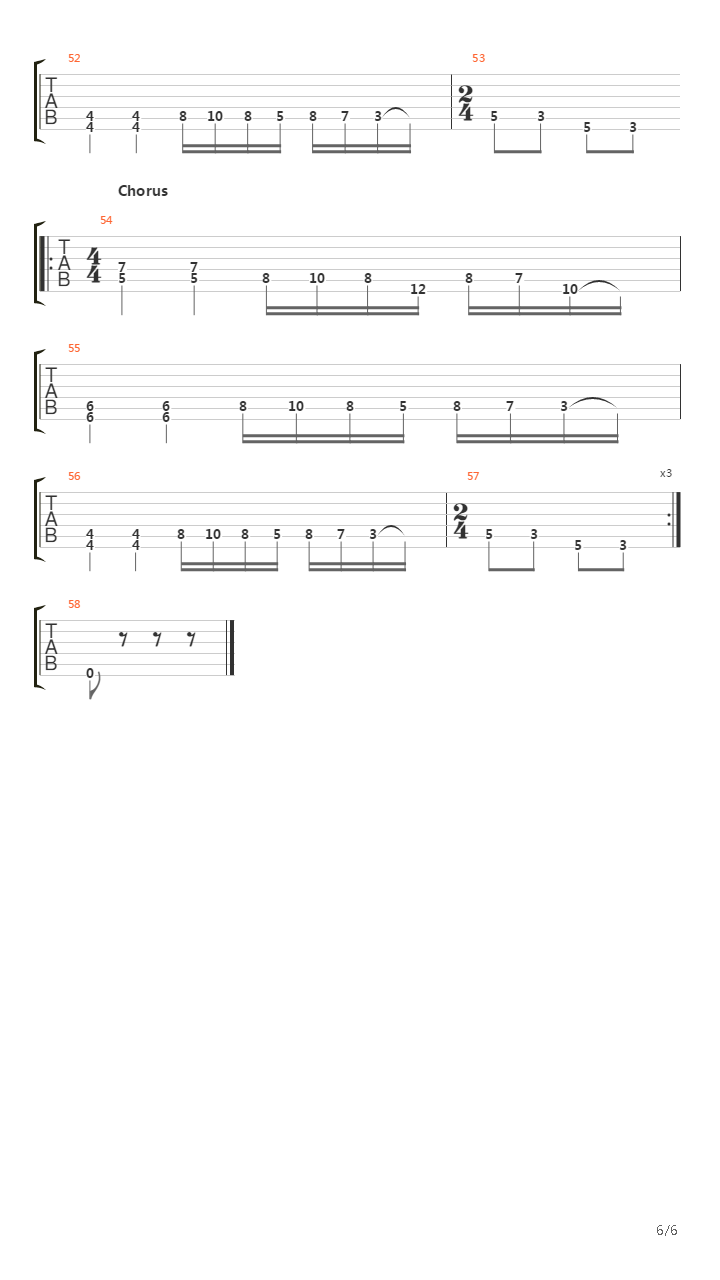 Elevated Man吉他谱