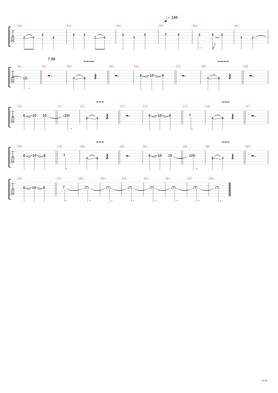 Anthem For No State Pt Iii吉他谱