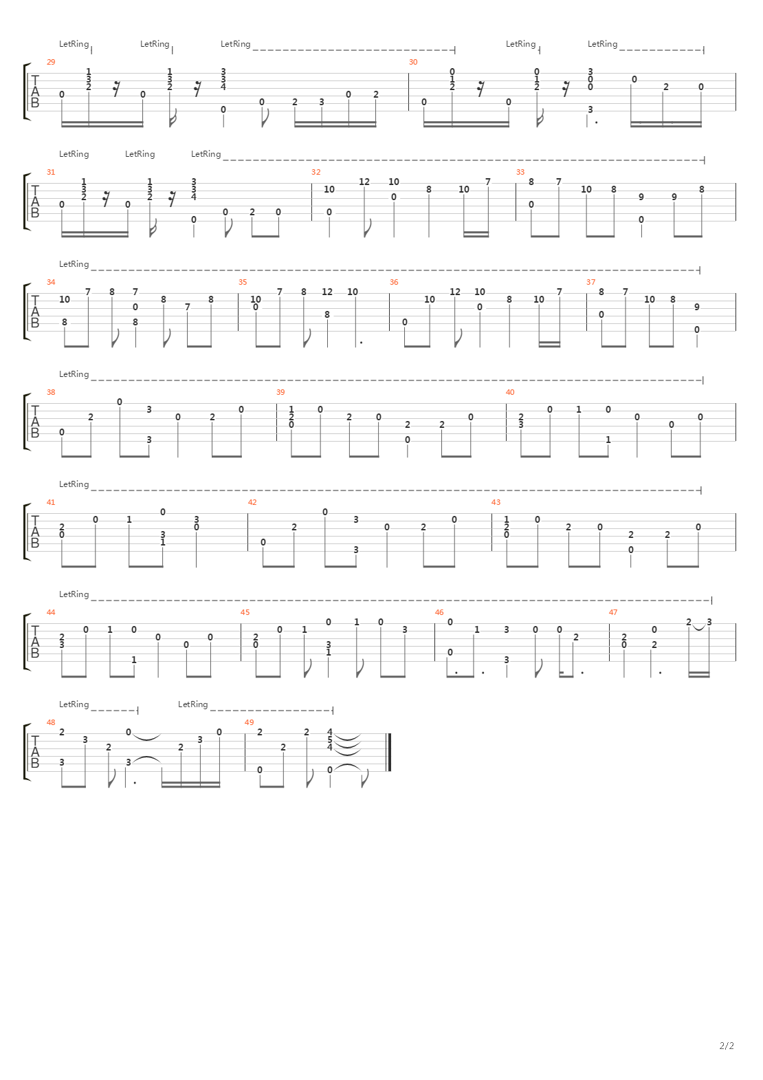 Bracka吉他谱