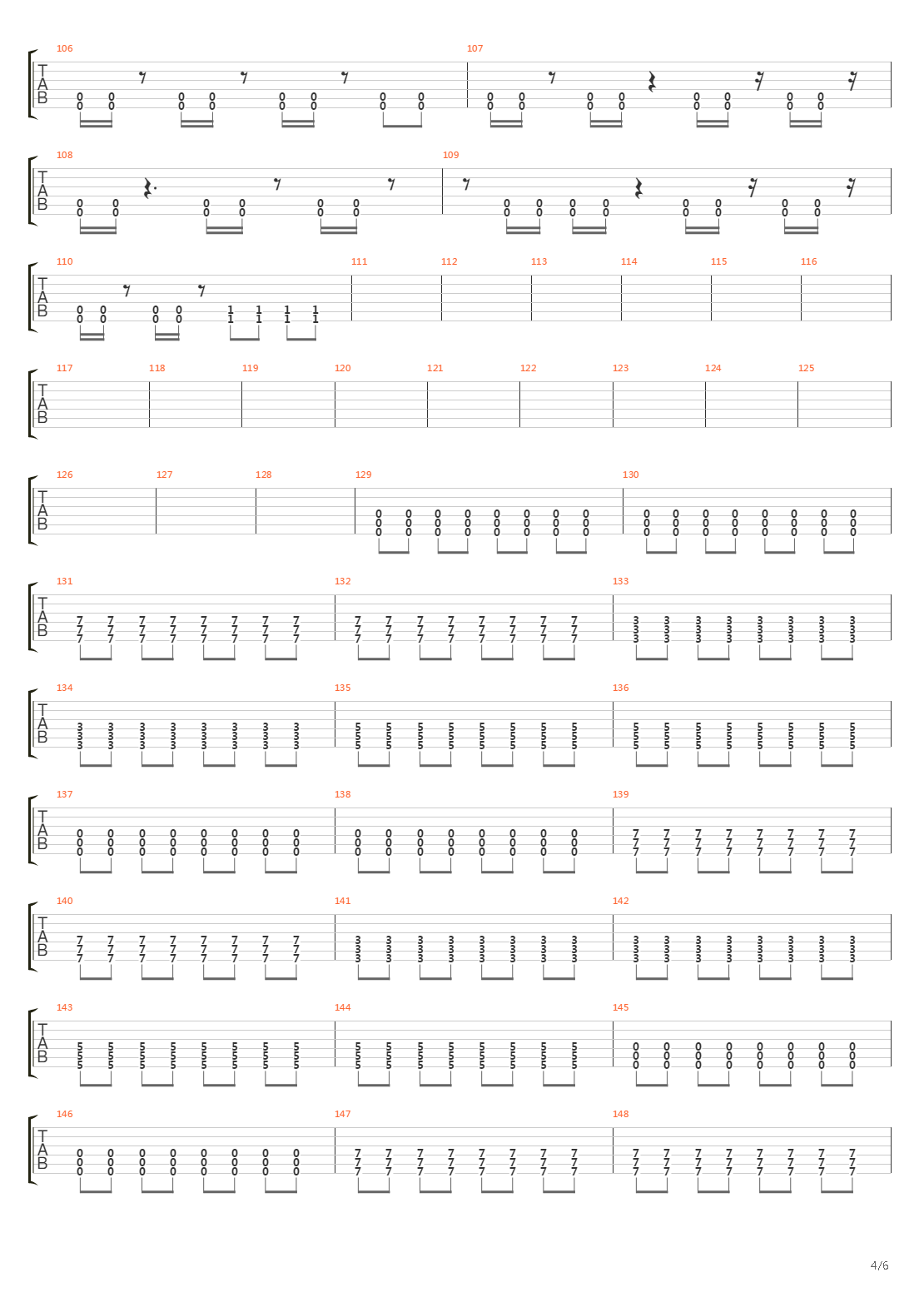 Gegenwind吉他谱