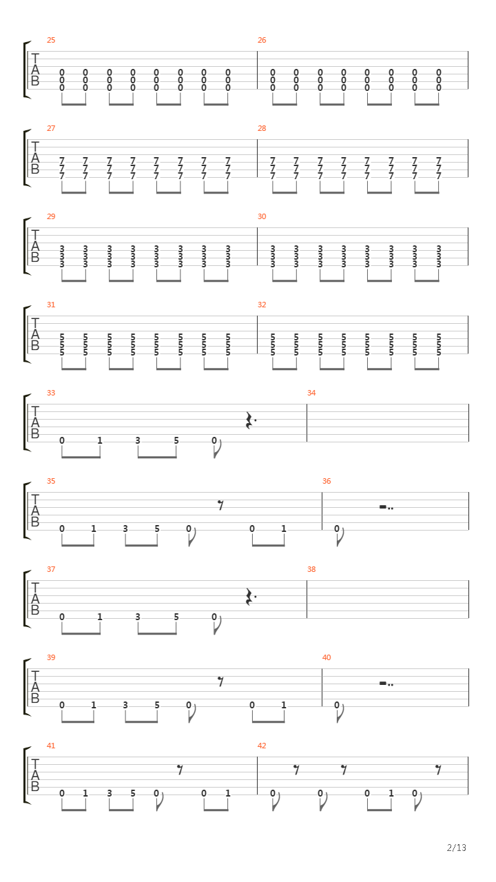 Gegenwind吉他谱