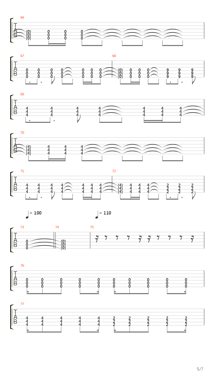 Demise吉他谱