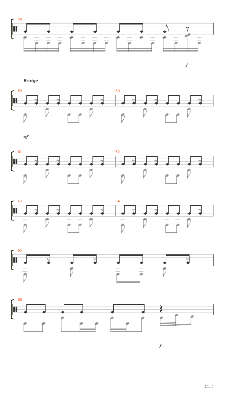 Hosanna吉他谱