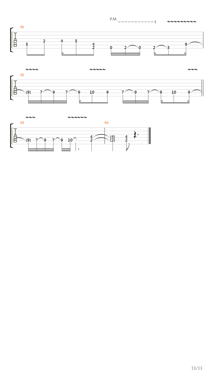 Distant Calling吉他谱