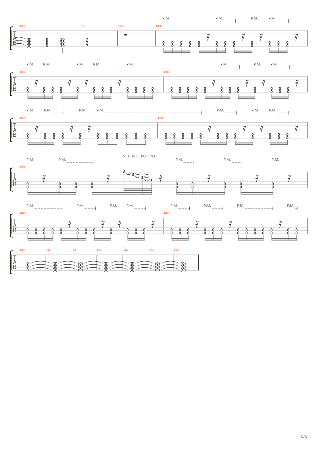 Communion Of The Cursed吉他谱