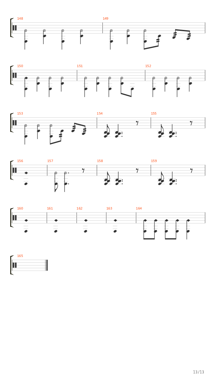 Lunar Strain吉他谱