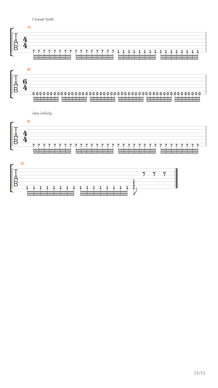 Formula Of Spores吉他谱