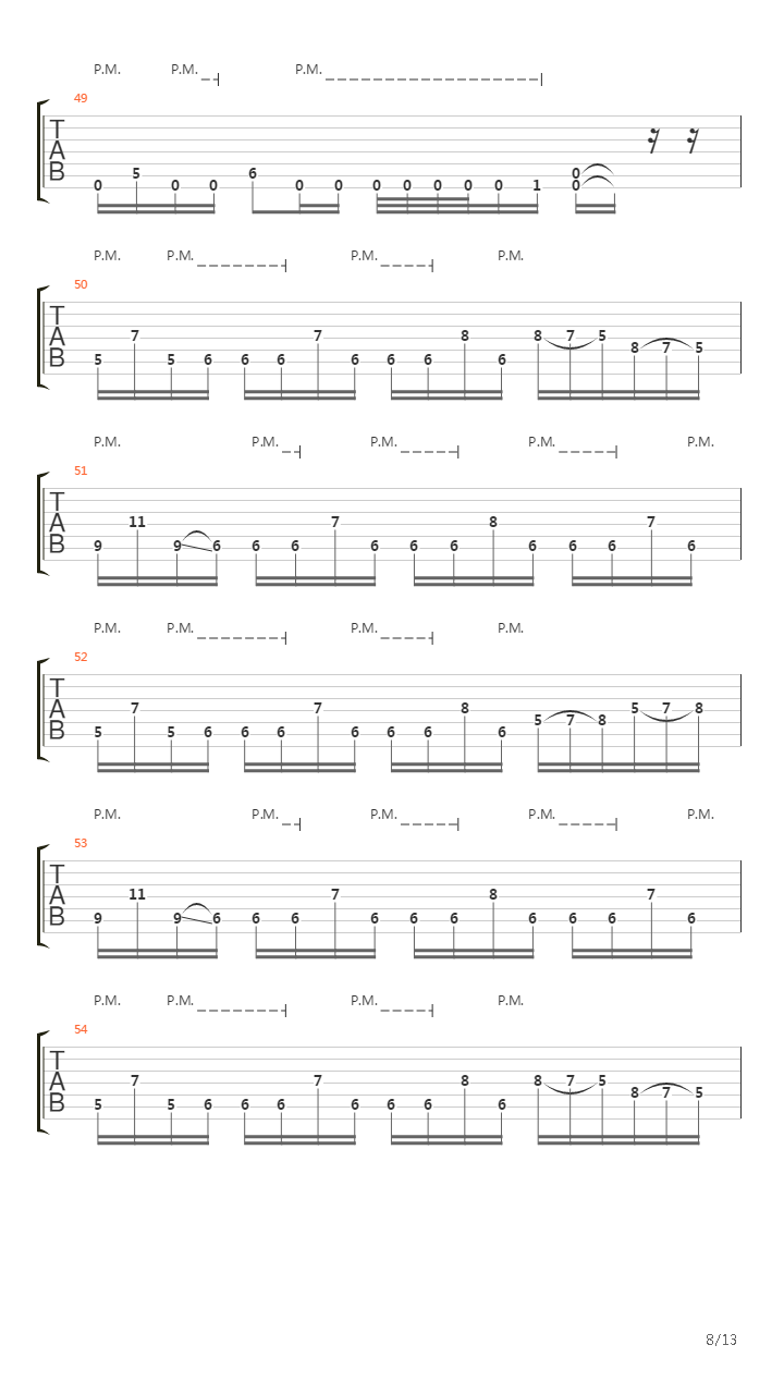 Formula Of Spores吉他谱