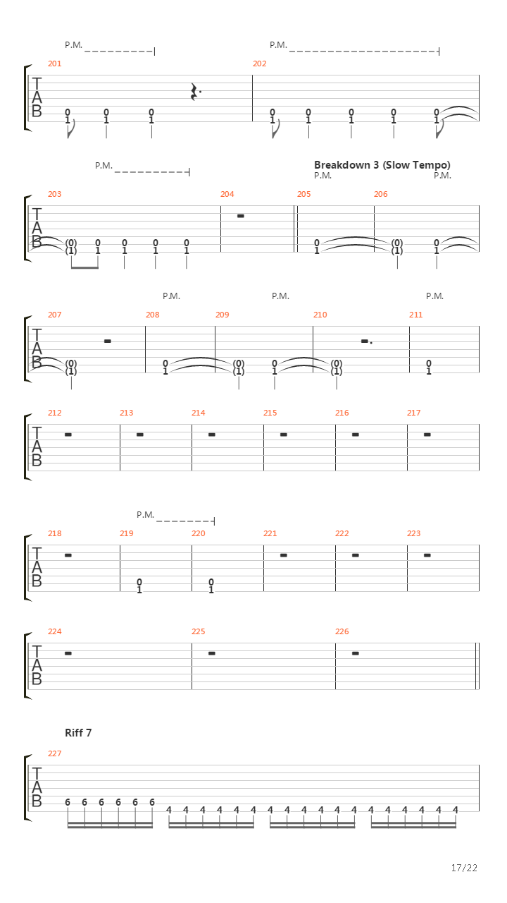 Blasphemian吉他谱