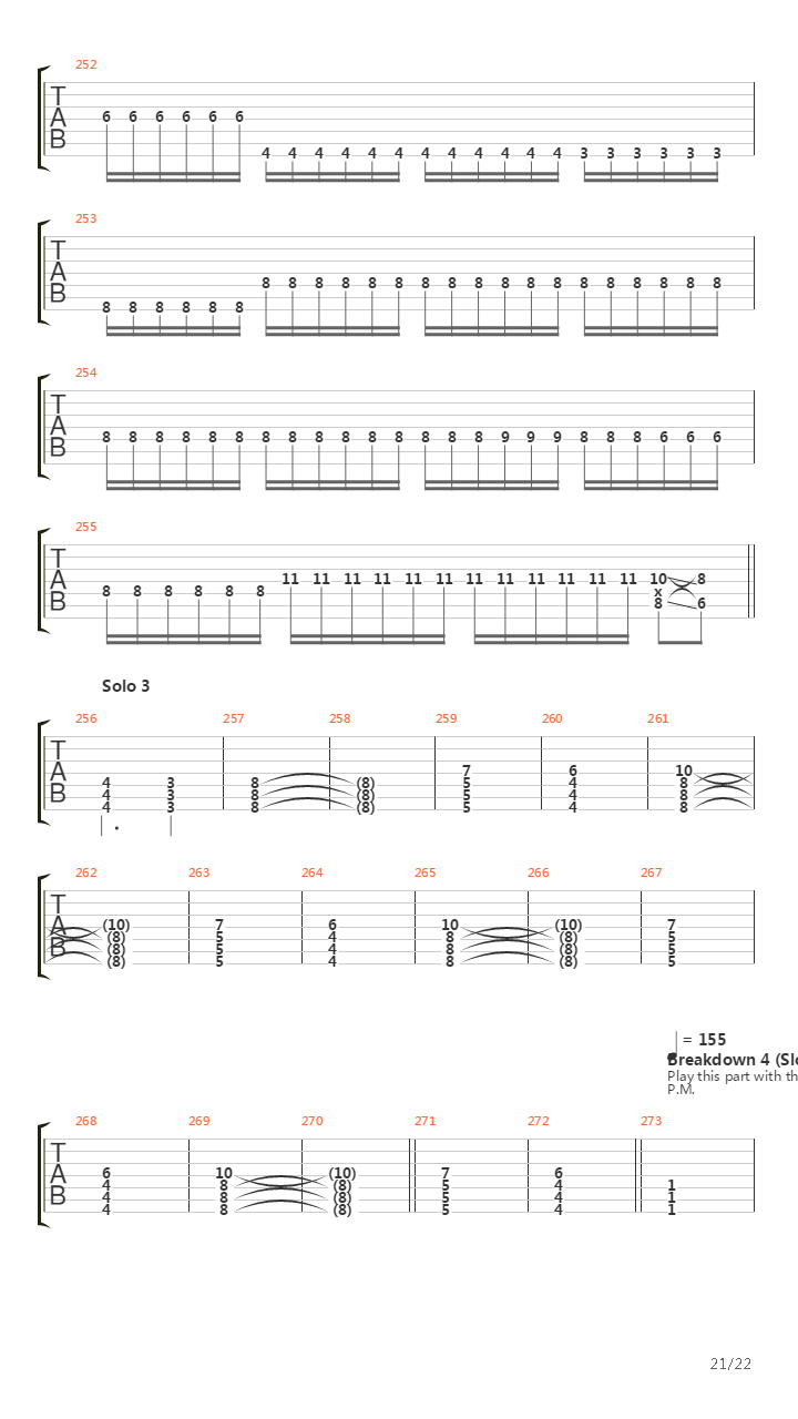 Blasphemian吉他谱