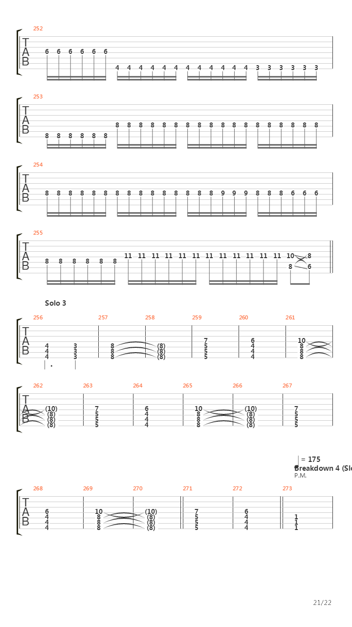 Blasphemian吉他谱