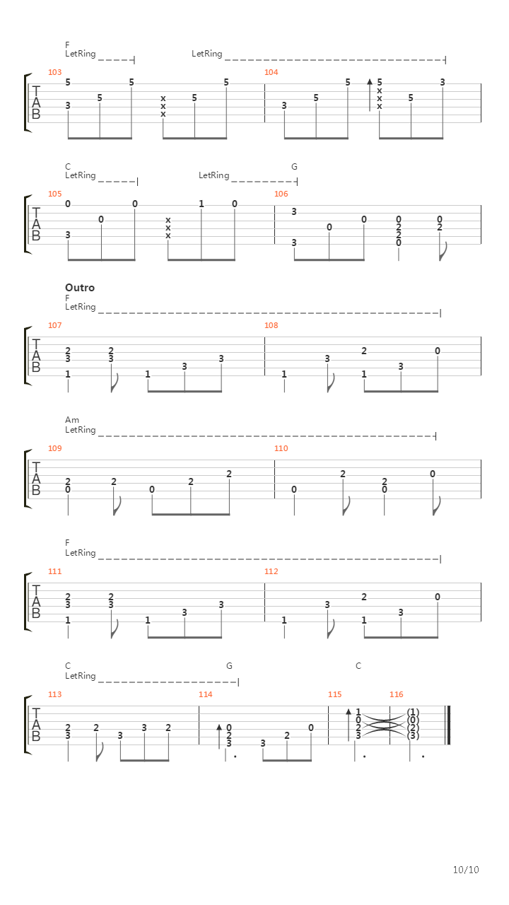 Hallelujah吉他谱