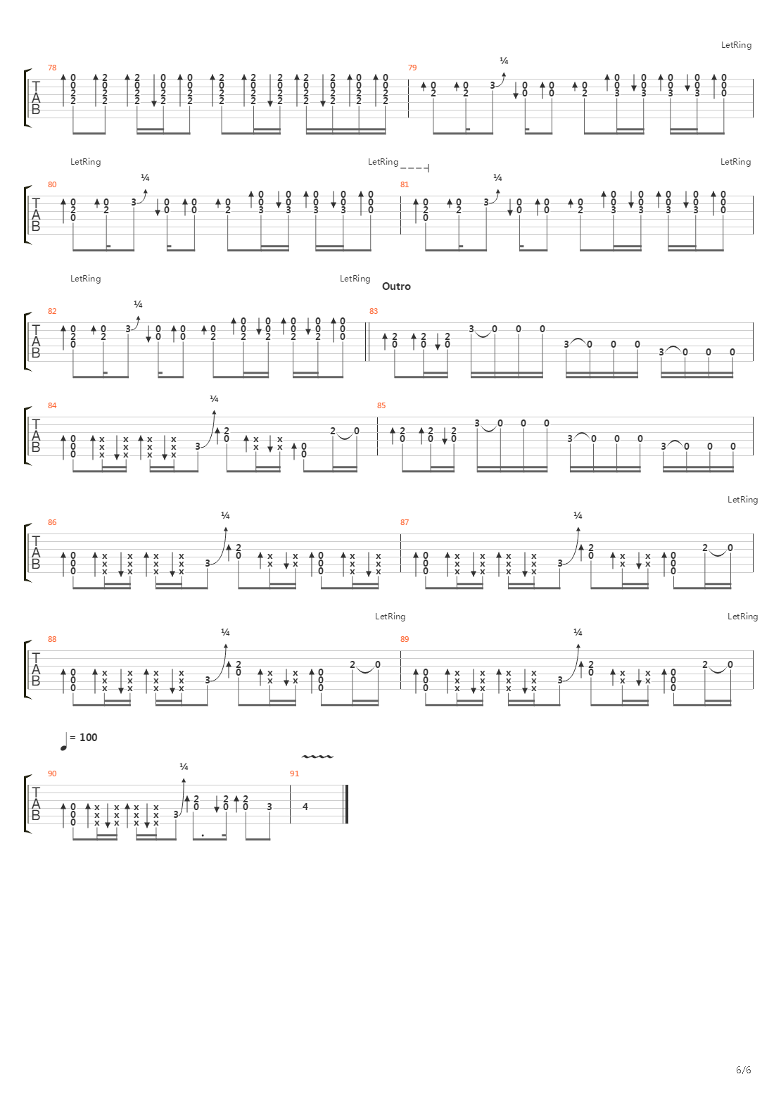 Salamander吉他谱