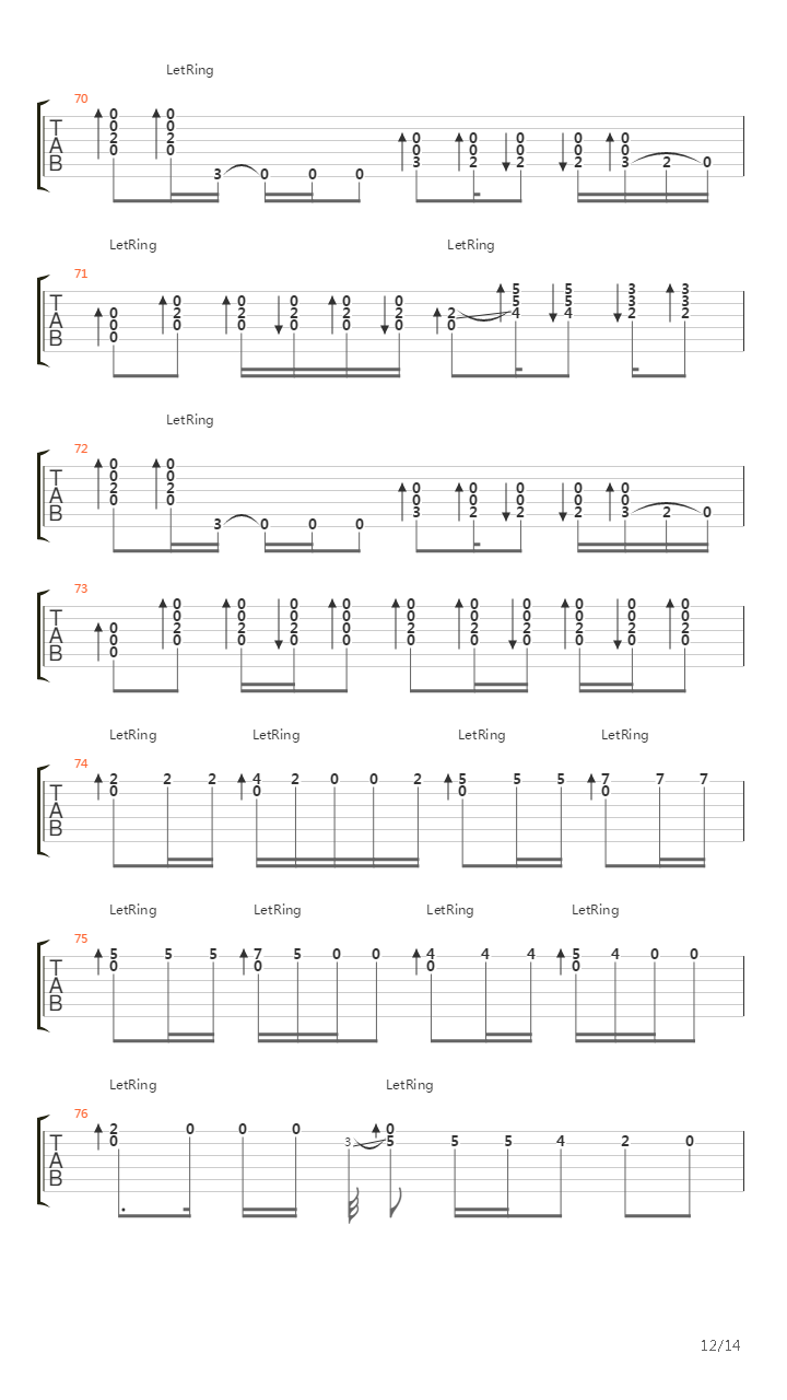 Salamander吉他谱