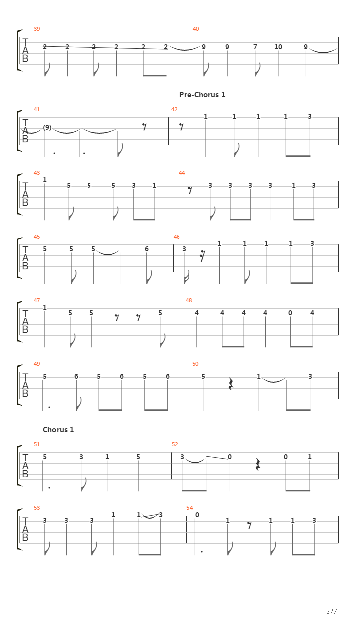 Farhana吉他谱