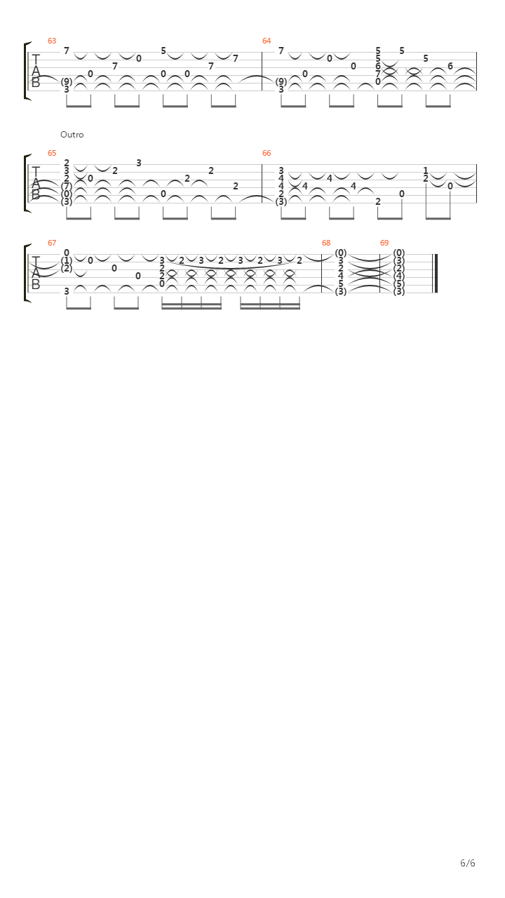 Canon In D吉他谱