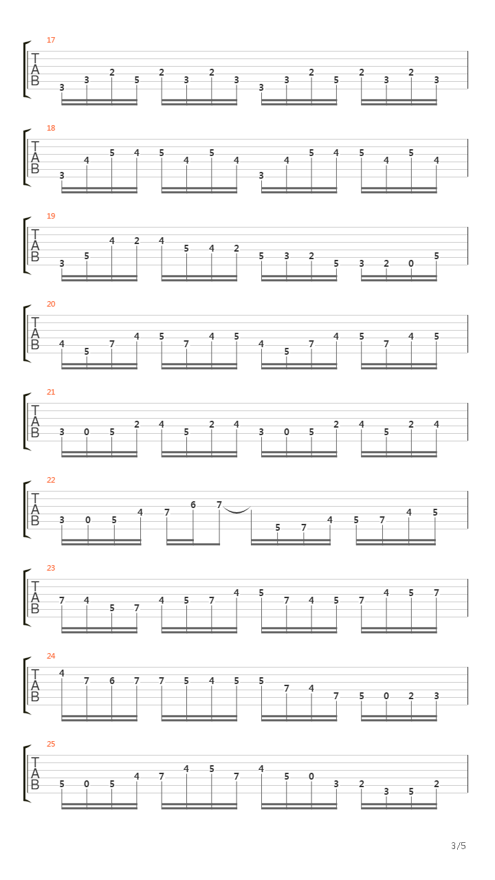Cello Suite No 1 - Prelude吉他谱