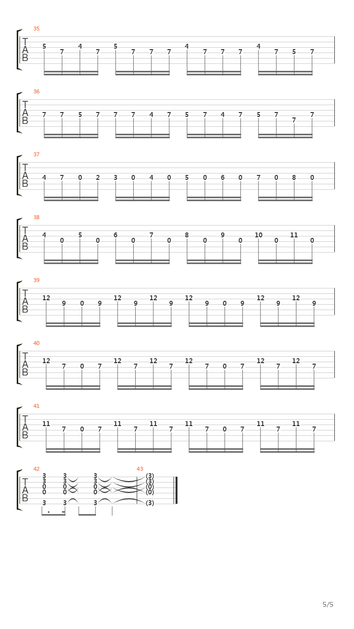 Cello Suite No 1 - Prelude吉他谱