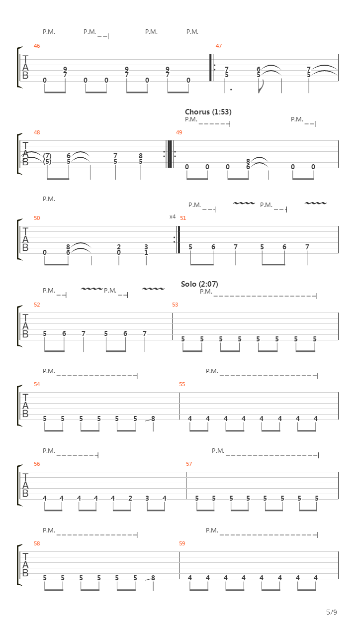 Adding The Cost吉他谱